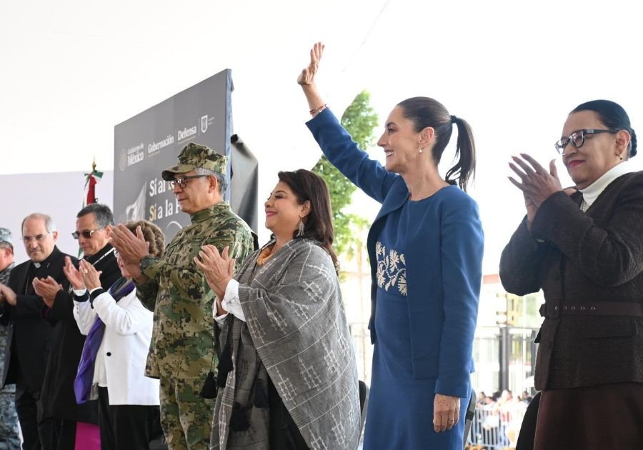 En México construimos justicia y paz: Sheinbaum