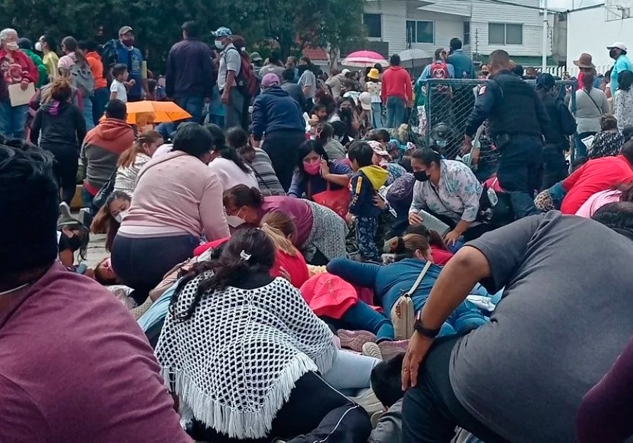 Tras balacera, cambian sede de vacunación