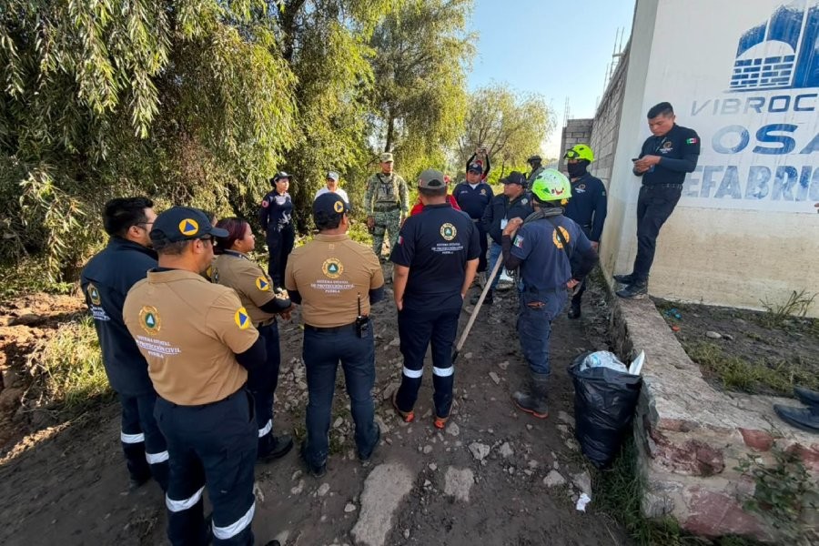 Protección Civil y cuerpos de seguridad localizan a oficial de Ocoyucan
