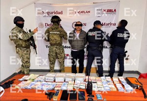 Cae El Moco presunto líder huachicolero de la Sierra Norte de Puebla