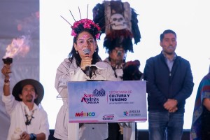 Lupita Cuautle inaugura el Festival &ldquo;Sendero al Mictl&aacute;n&rdquo;, una celebraci&oacute;n de identidad y orgullo sanandrese&ntilde;o