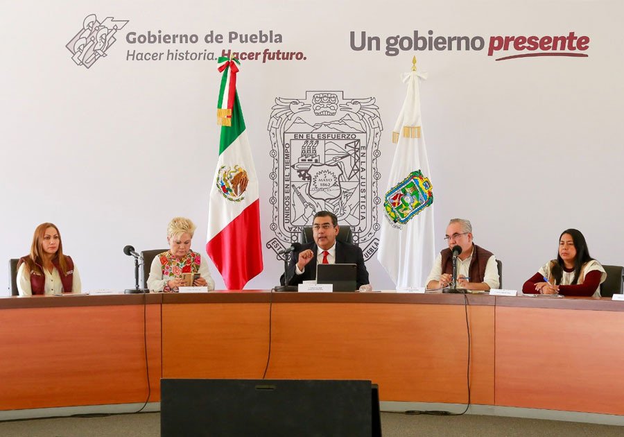 Sin retraso, Gobierno de Puebla entregará proyectos de movilidad y de mejoramiento de espacios públicos: Sergio Salomón