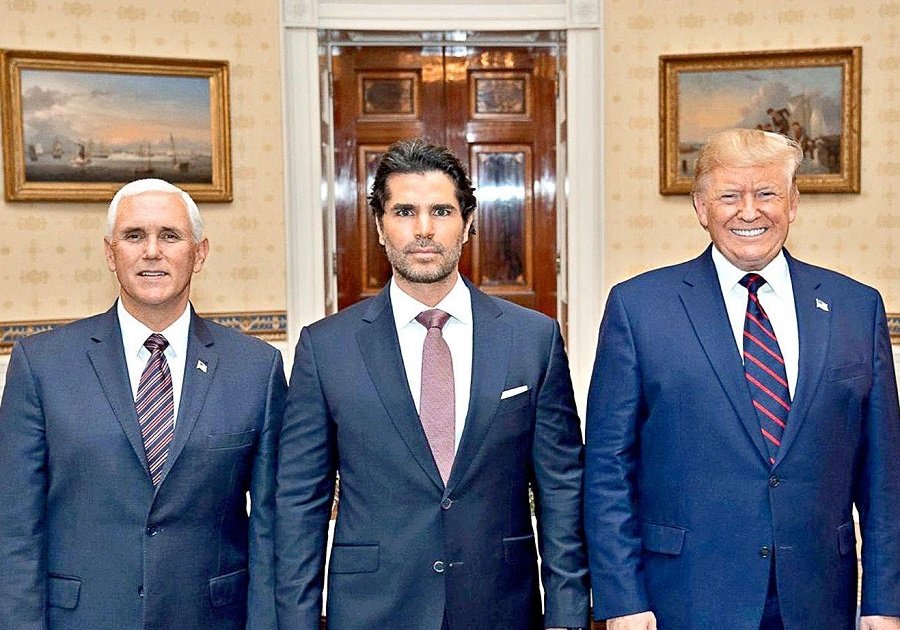 Eduardo Verástegui y Donald Trump