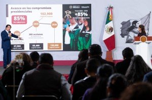 Avanza 37% creación de nuevos espacios en preparatorias, informa Sheinbaum