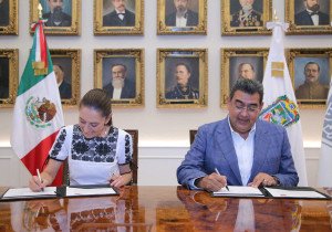 ‘Puebla y Ciudad de México nos unimos para progresar juntos”: Sergio Salomón