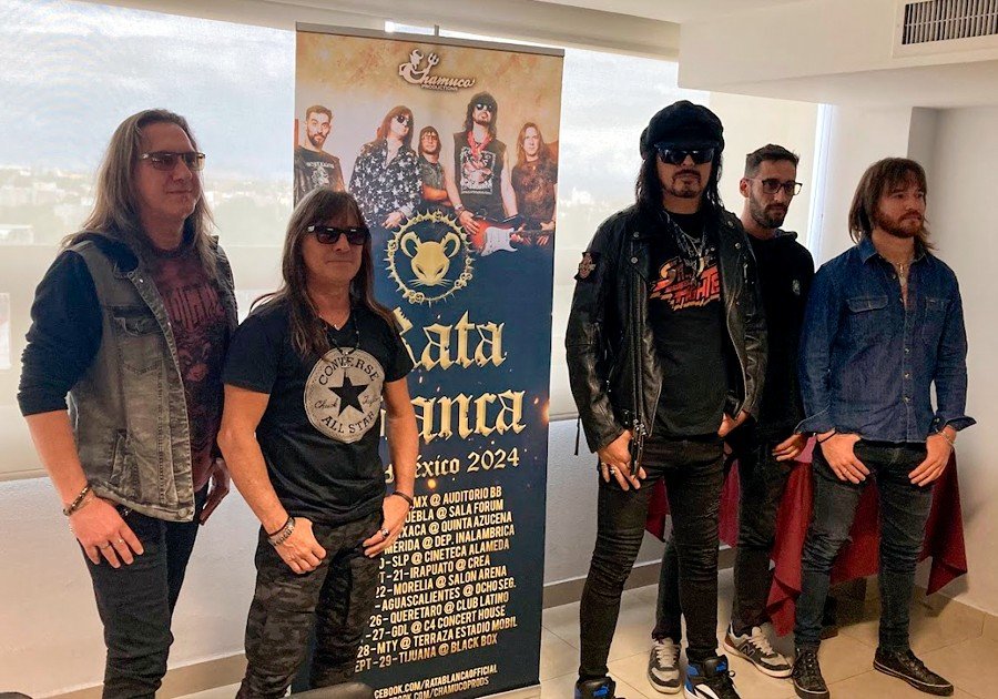 Rata Blanca, la mítica banda de metal se renueva en su visita a Puebla