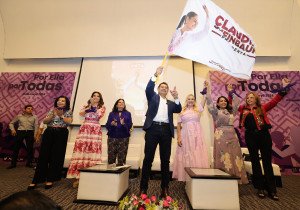Mujeres refrendan apoyo a Sheinbaum y establecen alianza con Armenta