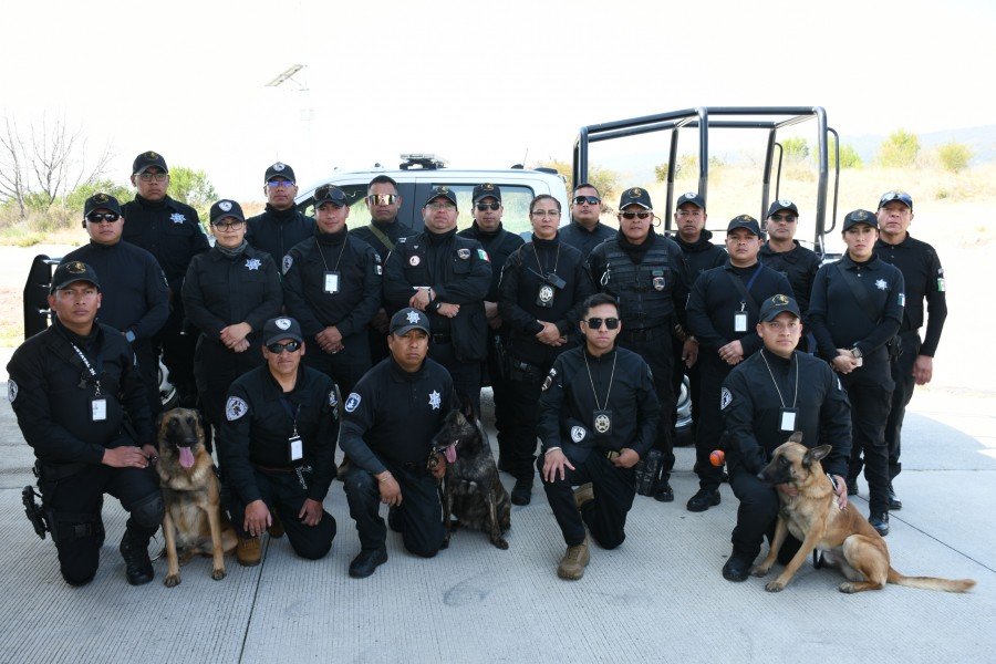 Puebla es sede del Tercer Encuentro de Unidades Caninas