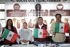 Desde la Sierra Norte Pável Gaspar refrenda el compromiso de la 4T con los pueblos originarios