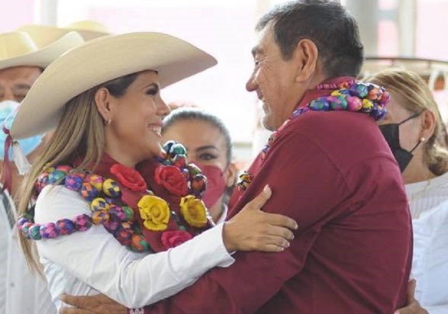 Evelyn Salgado Pineda y Félix Salgado Macedonio 