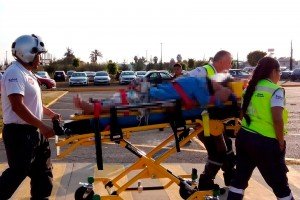 Con respuesta a&eacute;rea inmediata, gobierno poblano salva vida desde Iz&uacute;car de Matamoros