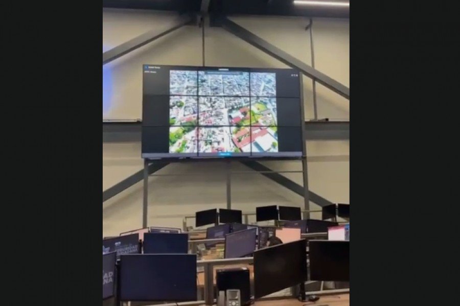 Pepe Chedraui da seguimiento a labores de videovigilancia desde el DGERI