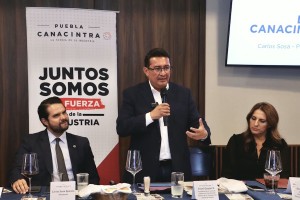 Destaca diputado Pável Gaspar colaboración entre el Poder Legislativo y el sector empresarial a favor de Puebla