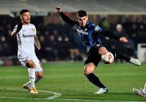 Leverkusen cae en su visita al Atalanta en su partido de ida de octavos de la Europa League