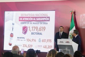 M&aacute;s de 1 mill&oacute;n de vacunas aplicadas; el sarampi&oacute;n a la baja en Puebla