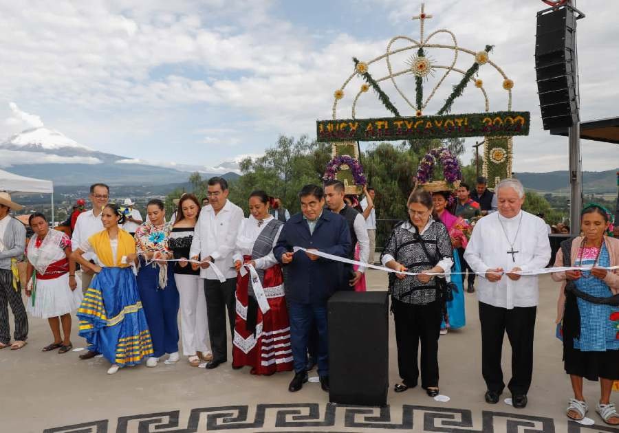 Inaugura Barbosa la edición 57 del Huey Atlixcáyotl