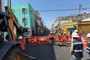 Agua de Puebla invierte 9.7 millones de pesos para renovar la red hidr&aacute;ulica y mejorar el servicio en el Centro hist&oacute;rico