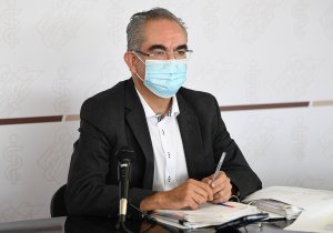 Reporta Salud 997 pacientes hospitalizados por Covid-19