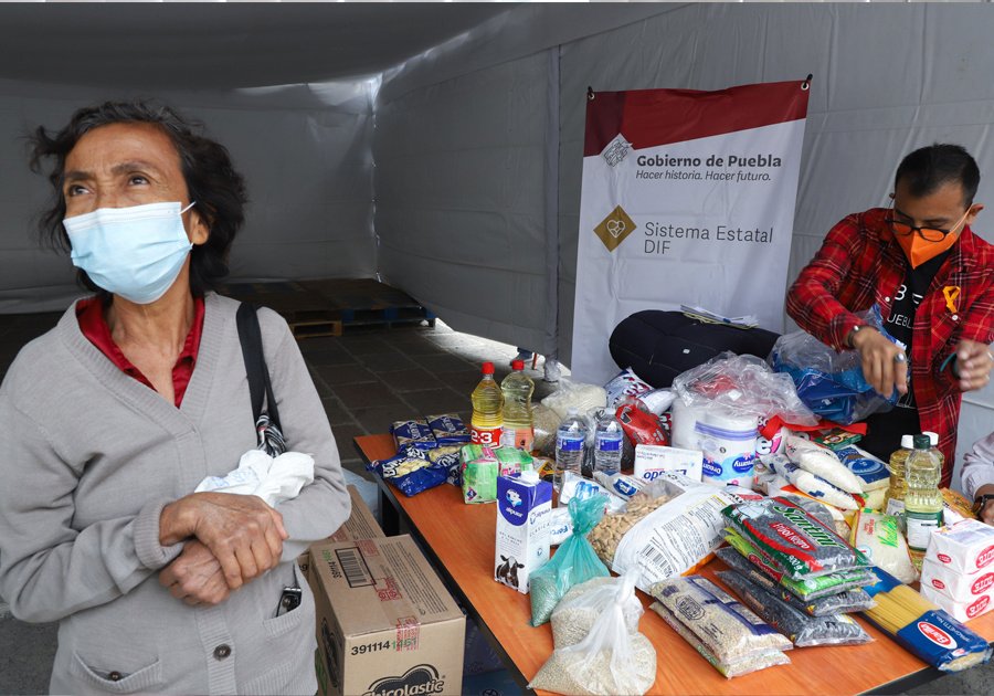 Concluye SEDIF este viernes colecta de víveres en centros de acopio