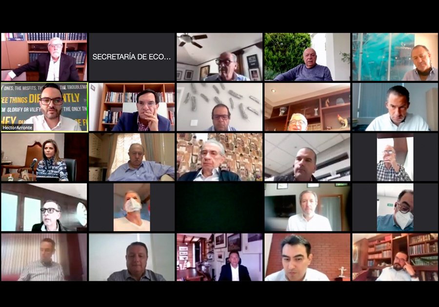 Convoca Barbosa a empresarios a mantener el "Pacto Comunitario"