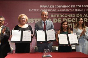 Pepe Chedraui encabeza firma de convenio de colaboración con la SESEAP