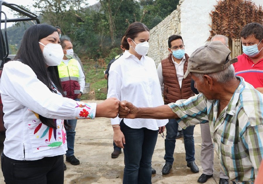 SDR recorre cultivos afectados por Grace 