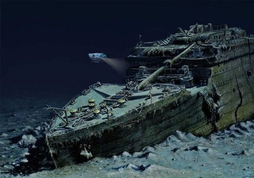 Encuentran restos en zona de b&uacute;squeda del submarino Tit&aacute;n