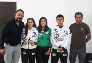 Deporte y Juventud reconoce a medallistas de atletismo de la Olimpiada Nacional