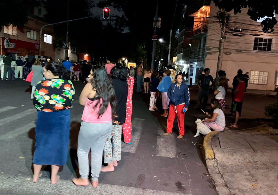 Se registra sismo de 6.9 grados con epicentro en Michoacán
