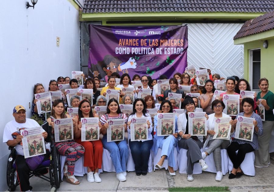 Organiza Morena taller de Políticas de Estado y Ley Olimpia
