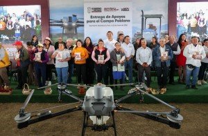 Reactiva Gobierno estatal 200 mil hect&aacute;reas de campo con maquinaria y apoyos directos