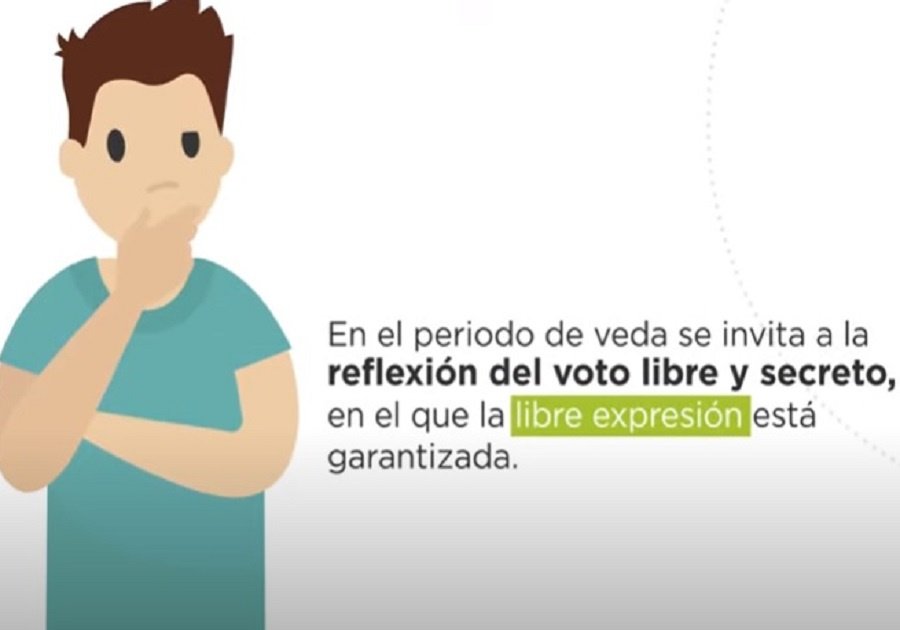 Veda electoral ilustraci&oacute;n 
