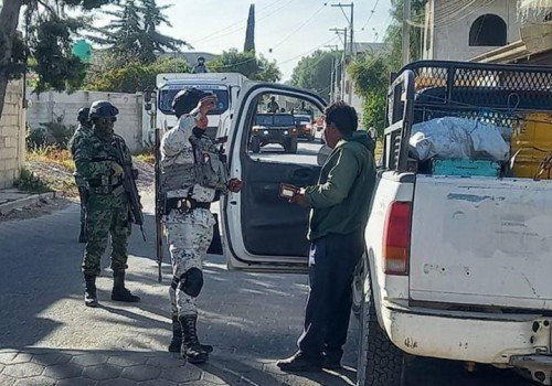 Ej&eacute;rcito Mexicano y Guardia Nacional refuerzan la seguridad en Puebla y Acatzingo