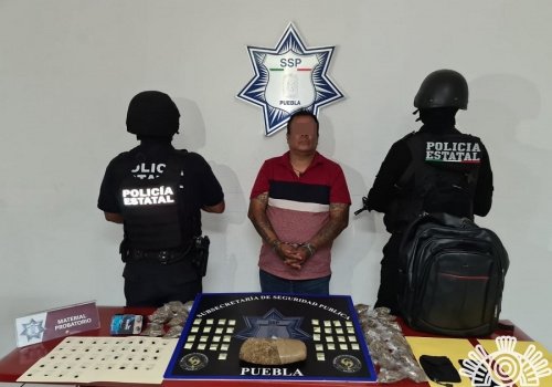 Polic&iacute;a Estatal de Puebla detiene a &ldquo;El Can&iacute;bal&rdquo;