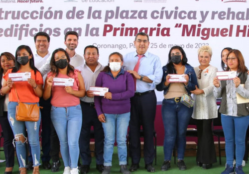 Cuenta Puebla con un gobierno presente que trabaja sin distingos partidistas: Sergio Salomón
